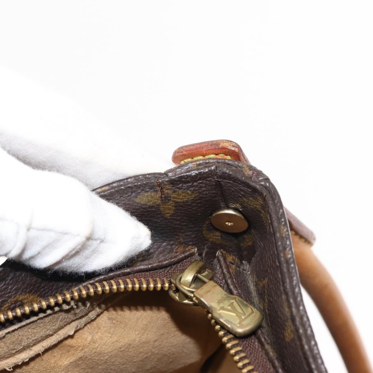 LOUIS VUITTON Monogram Looping GM Shoulder Bag M51145 LV Auth BA6953