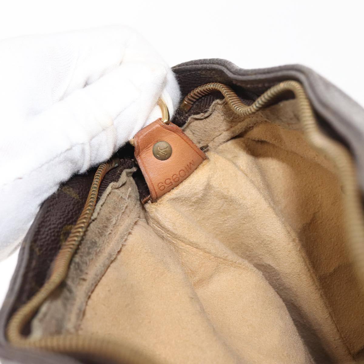 LOUIS VUITTON Monogram Looping GM Shoulder Bag M51145 LV Auth BA6953