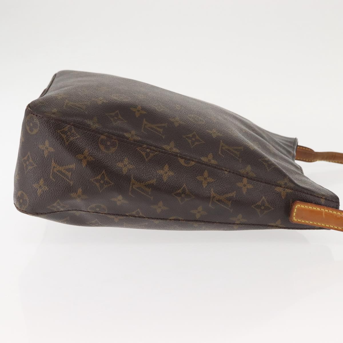 LOUIS VUITTON Monogram Looping GM Shoulder Bag M51145 LV Auth BA6953