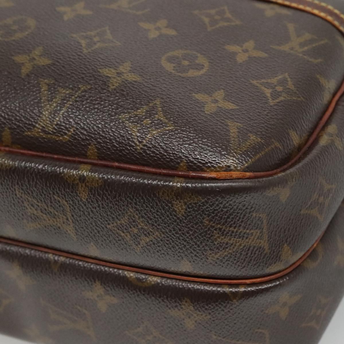 LOUIS VUITTON Monogram Reporter PM Shoulder Bag M45254 LV Auth BA696
