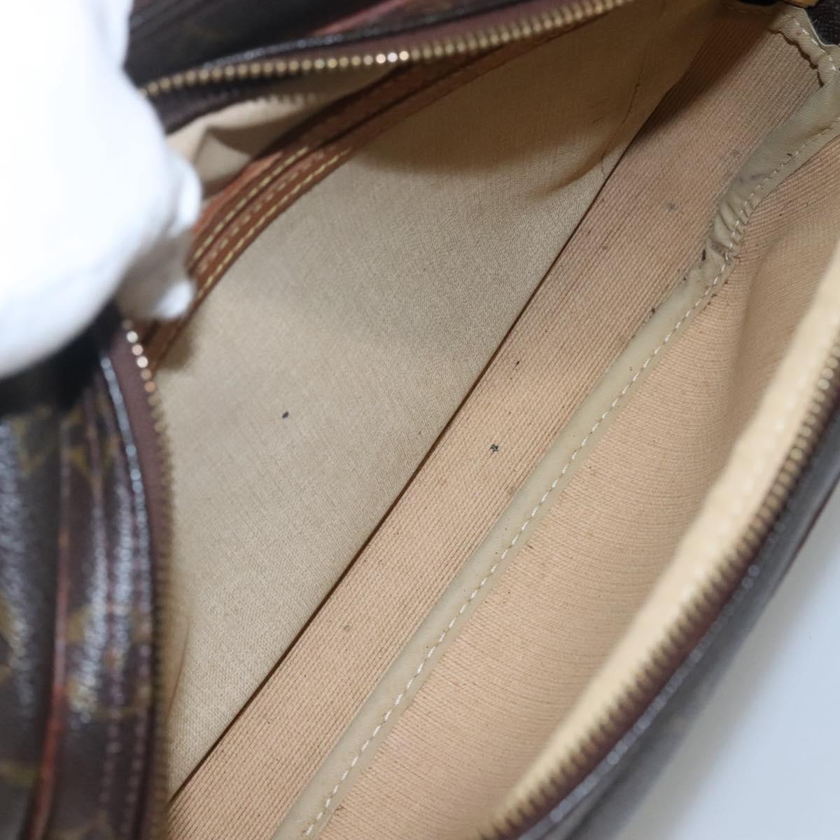 LOUIS VUITTON Monogram Reporter PM Shoulder Bag M45254 LV Auth BA696