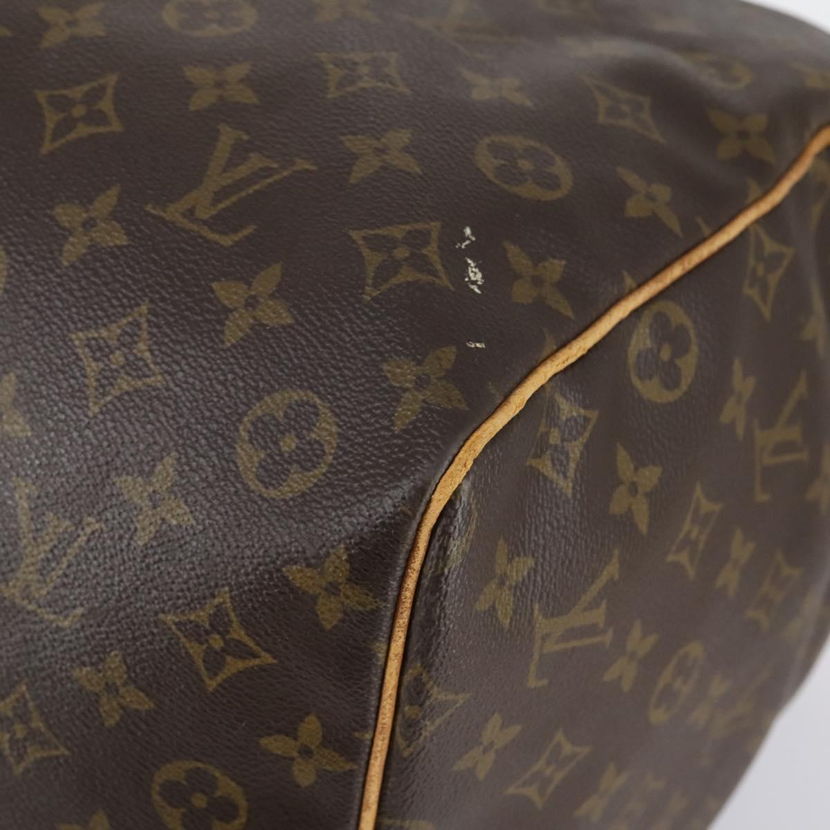 LOUIS VUITTON Monogram Keepall 60 Boston Bag M41422 LV Auth BA6961