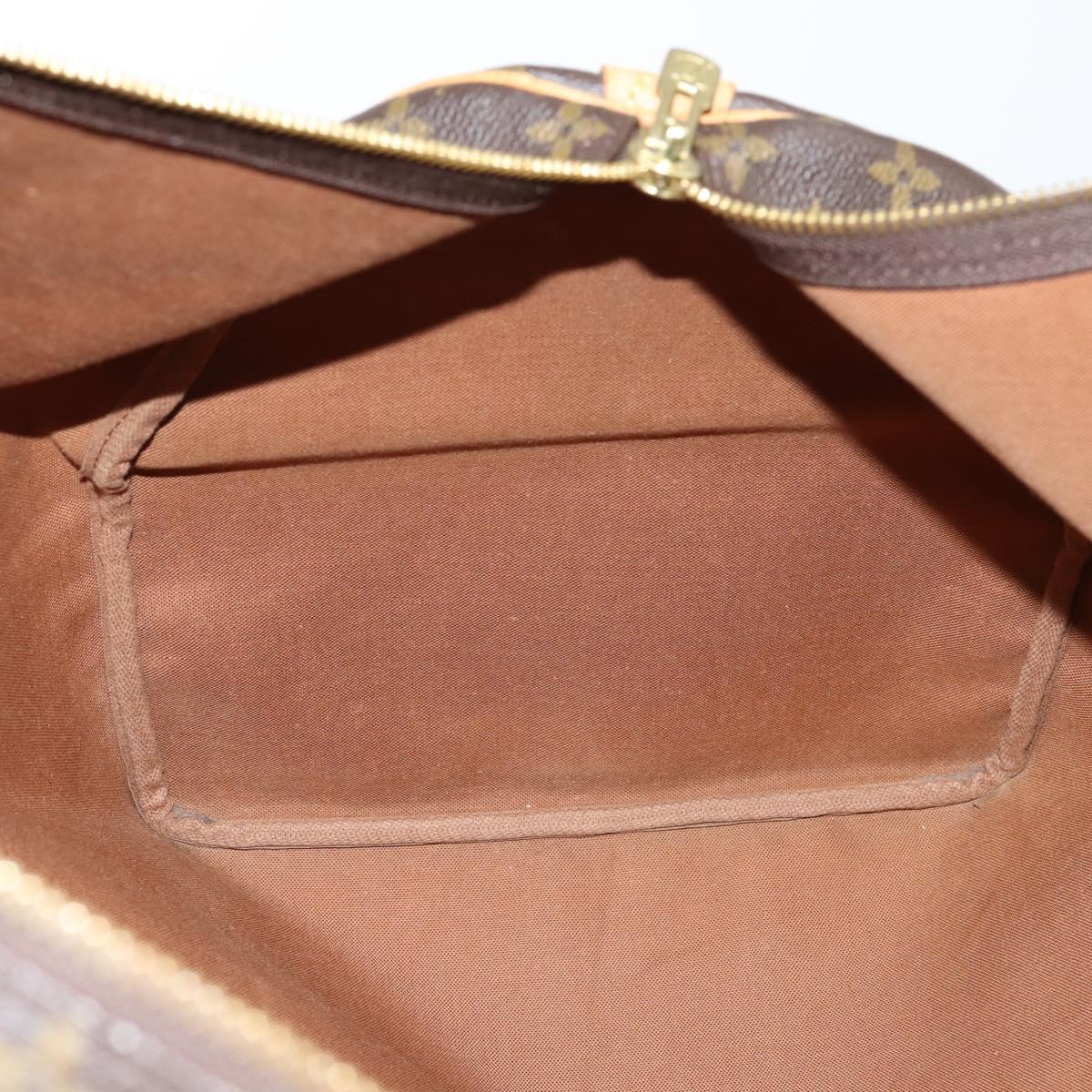 LOUIS VUITTON Monogram Keepall 60 Boston Bag M41422 LV Auth BA6961