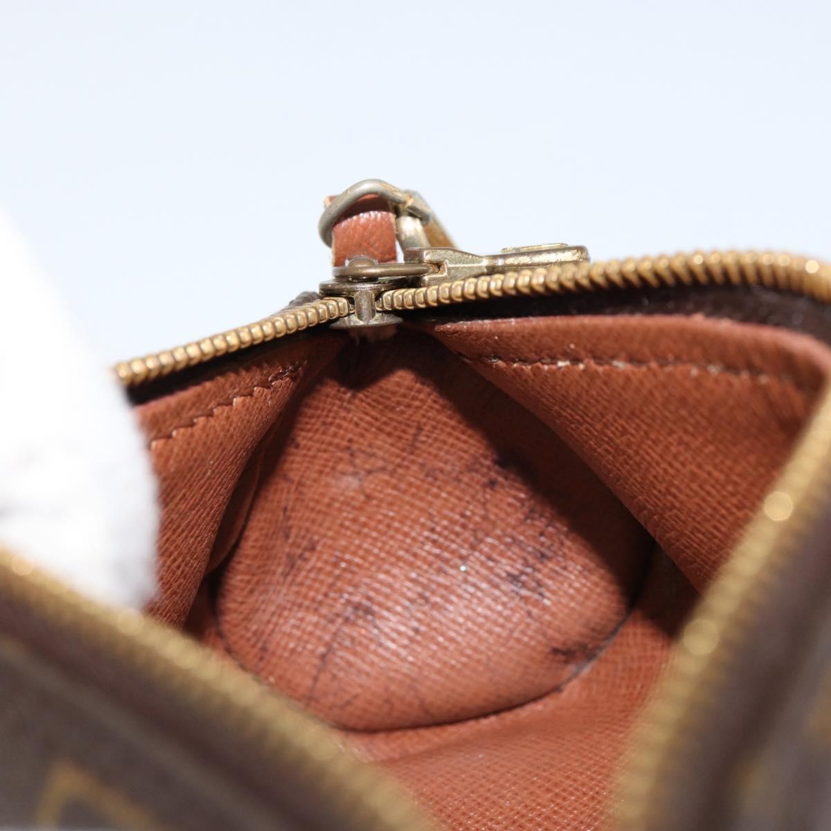 LOUIS VUITTON Monogram Papillon Pouch LV Auth BA6967