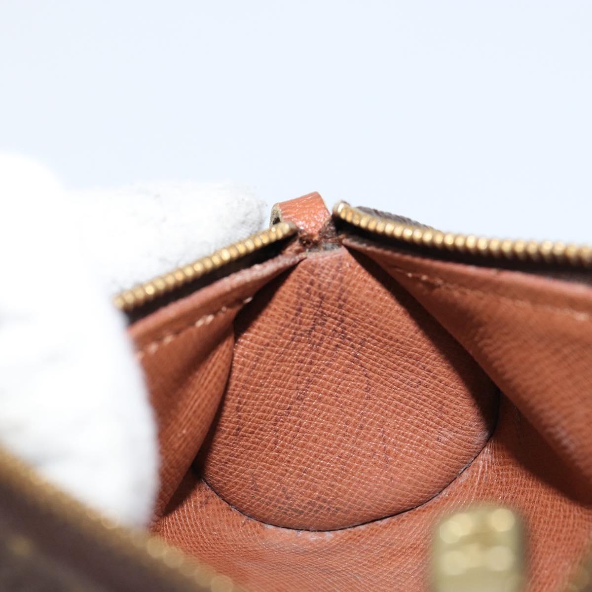 LOUIS VUITTON Monogram Papillon Pouch LV Auth BA6967