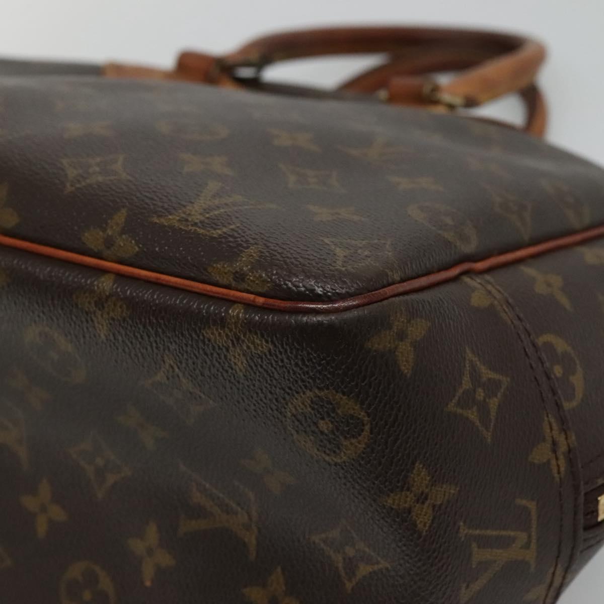 LOUIS VUITTON Monogram Deauville Hand Bag M47270 LV Auth BA697