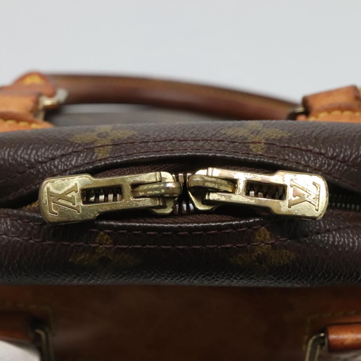 LOUIS VUITTON Monogram Deauville Hand Bag M47270 LV Auth BA697