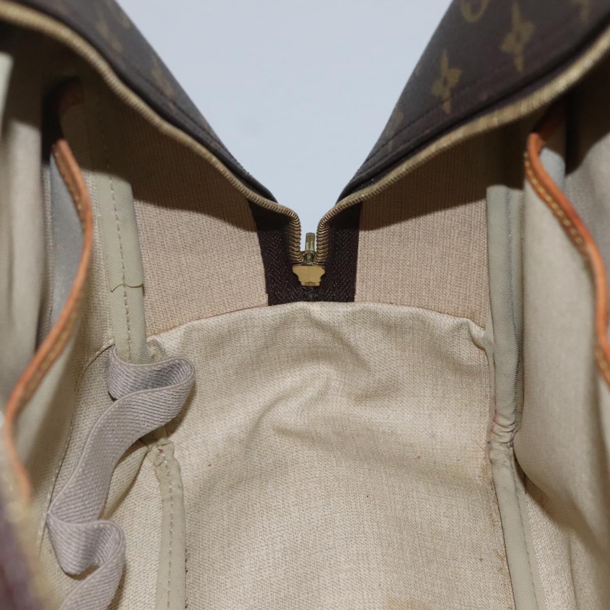 LOUIS VUITTON Monogram Deauville Hand Bag M47270 LV Auth BA697