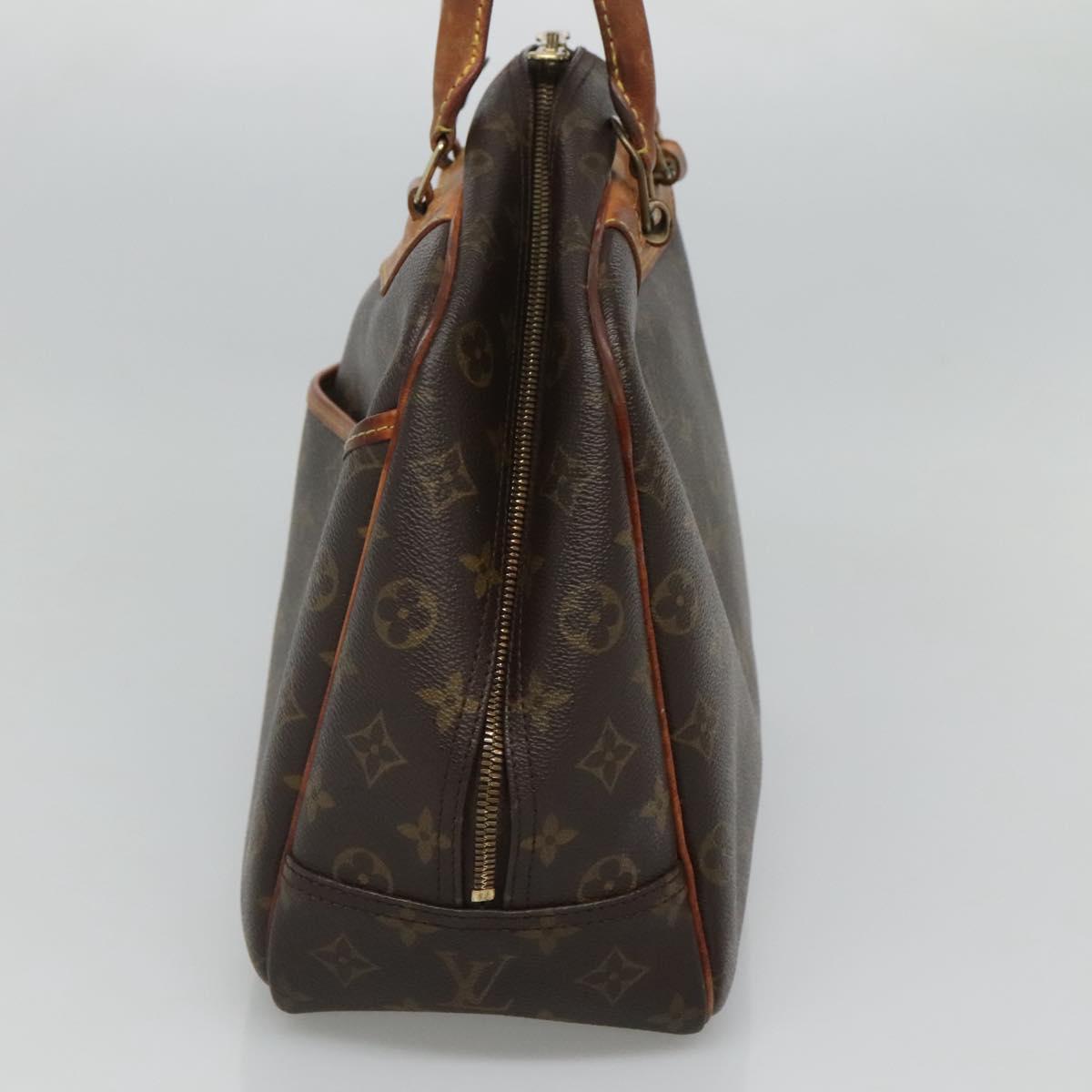 LOUIS VUITTON Monogram Deauville Hand Bag M47270 LV Auth BA697
