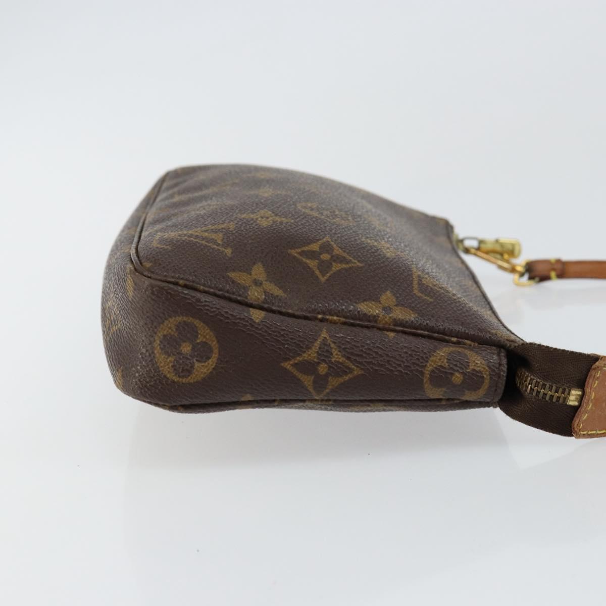 LOUIS VUITTON Monogram Pochette Accessoires Pouch M51980 LV Auth BA6970