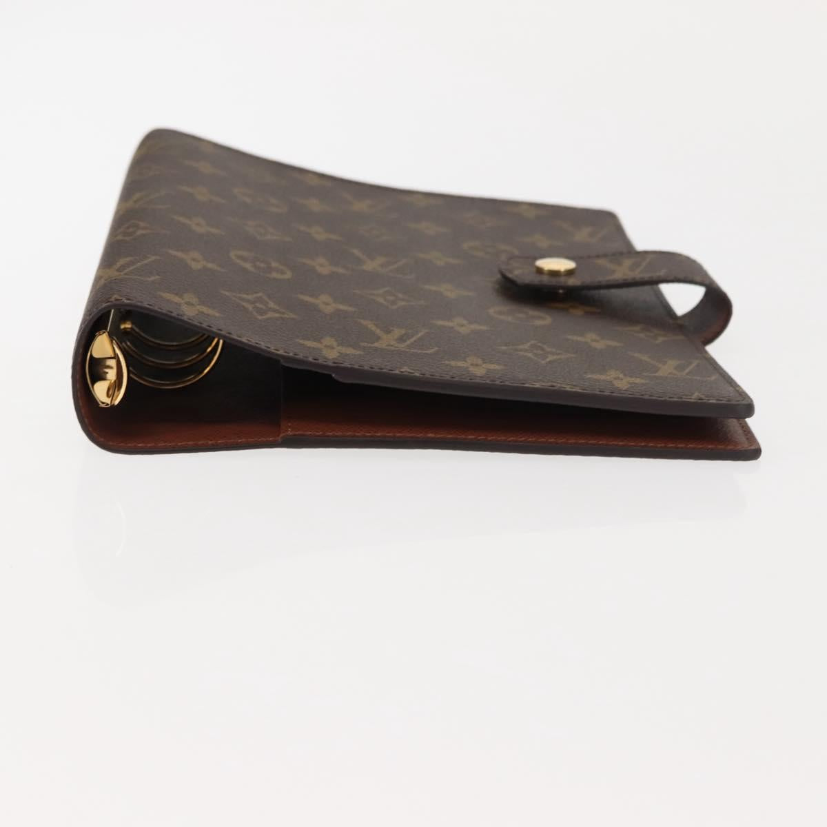 LOUIS VUITTON Monogram Agenda GM Day Planner Cover R20006 LV Auth BA6973