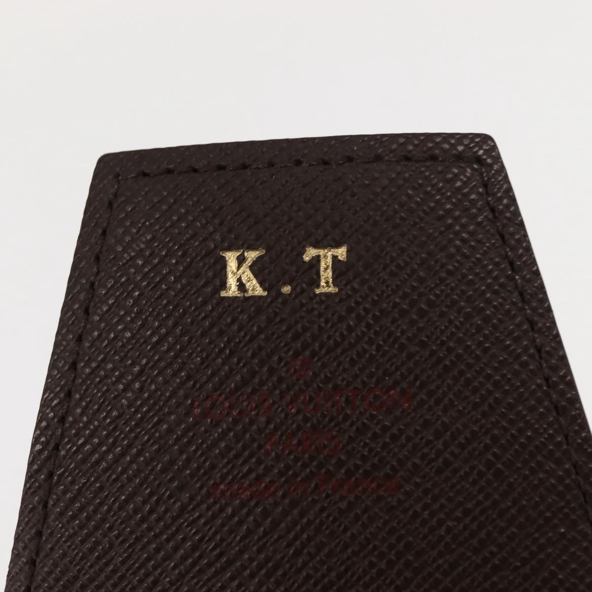 LOUIS VUITTON Damier Ebene Etui Cigarette Case N63024 LV Auth BA6978