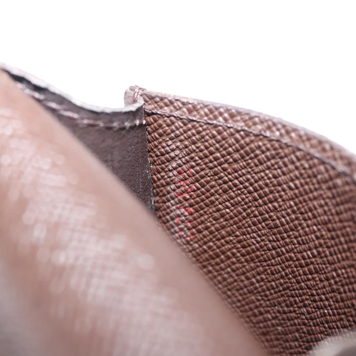 LOUIS VUITTON Damier Ebene Etui Cigarette Case N63024 LV Auth BA6978