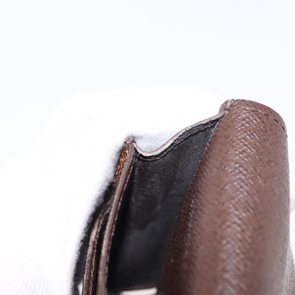 LOUIS VUITTON Damier Ebene Etui Cigarette Case N63024 LV Auth BA6979