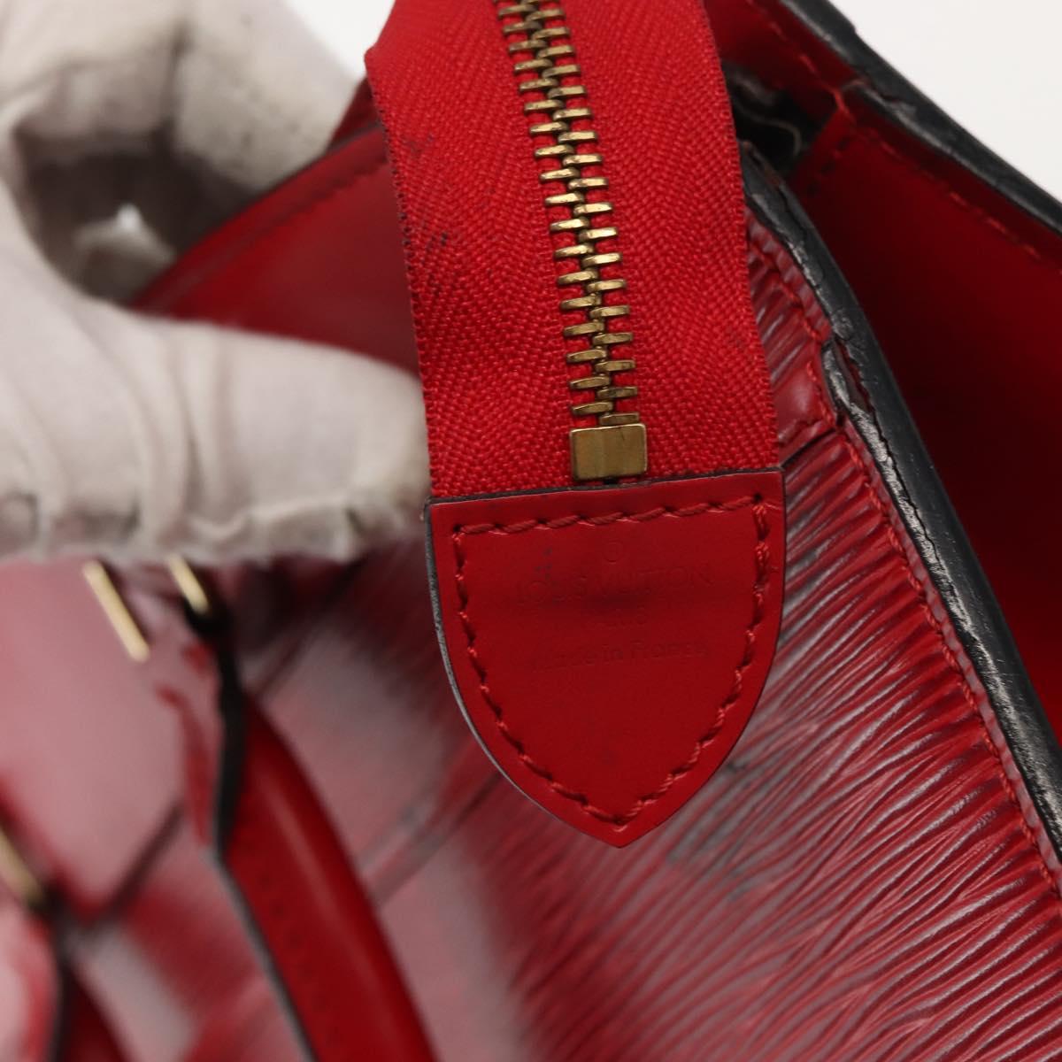 LOUIS VUITTON Epi Riviera Hand Bag Red M48187 LV Auth BA7000