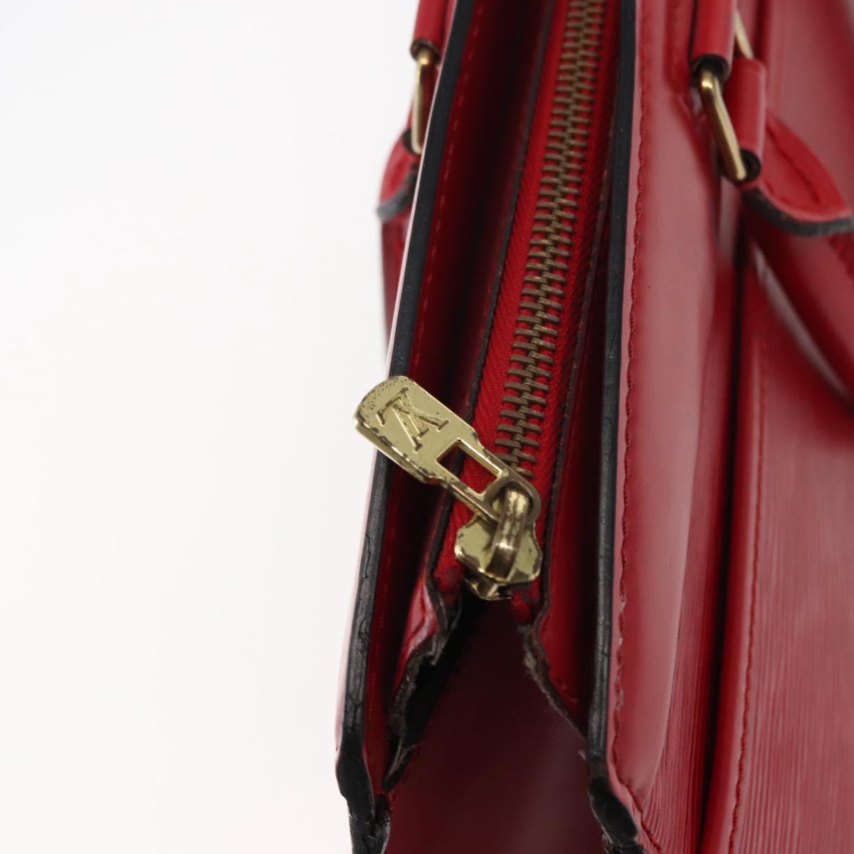 LOUIS VUITTON Epi Riviera Hand Bag Red M48187 LV Auth BA7000