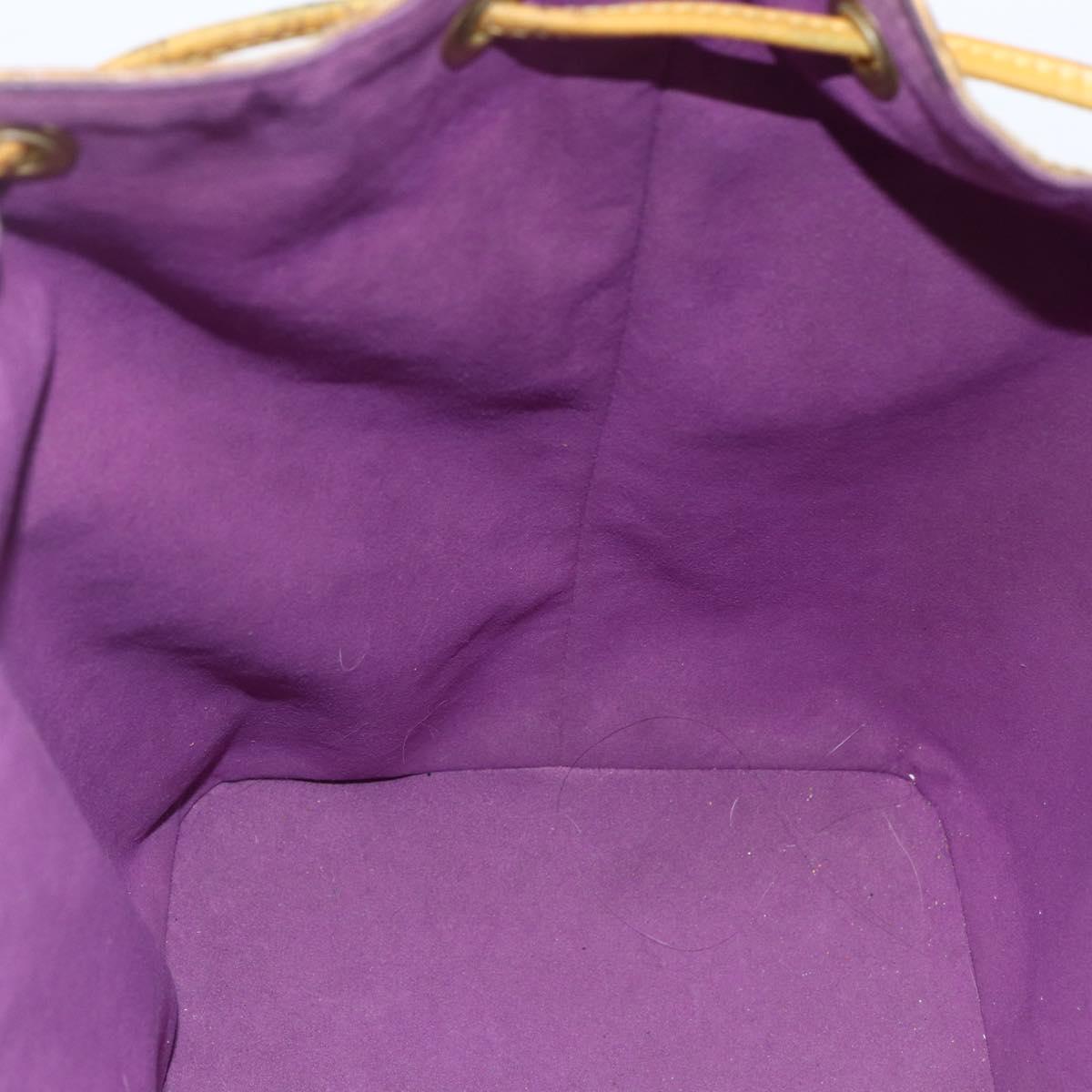 LOUIS VUITTON Epi Petit Noe Shoulder Bag Yellow M44109 LV Auth BA7004