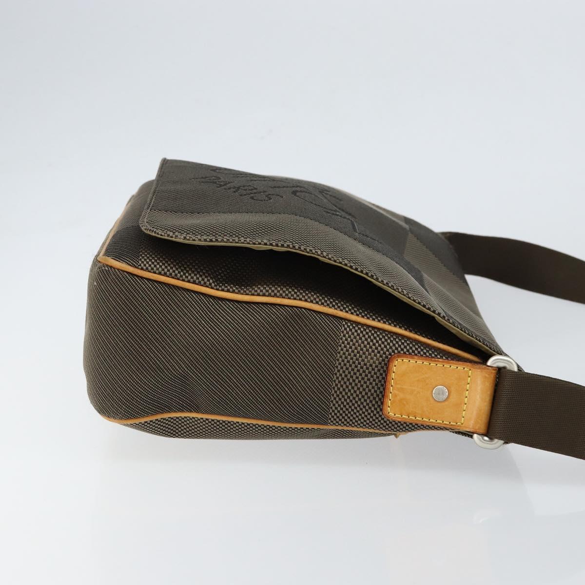 LOUIS VUITTON Damier Geant Petite Message Shoulder Bag Tail M93617 Auth BA7006