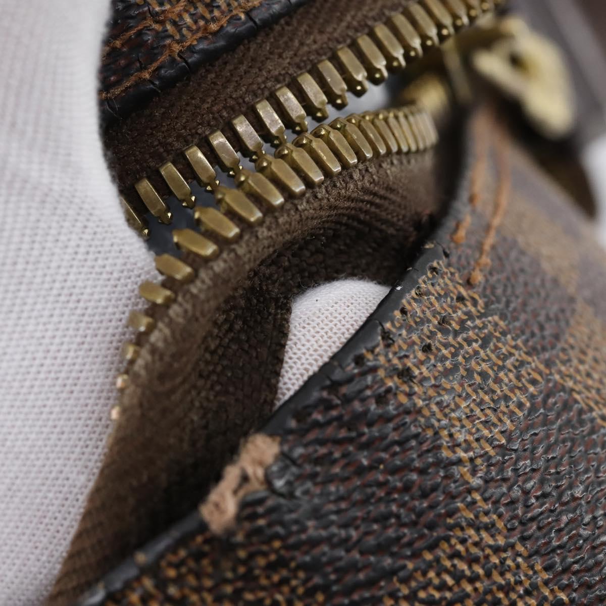 LOUIS VUITTON Damier Ebene Olaf GM Shoulder Bag N41440 LV Auth BA7008