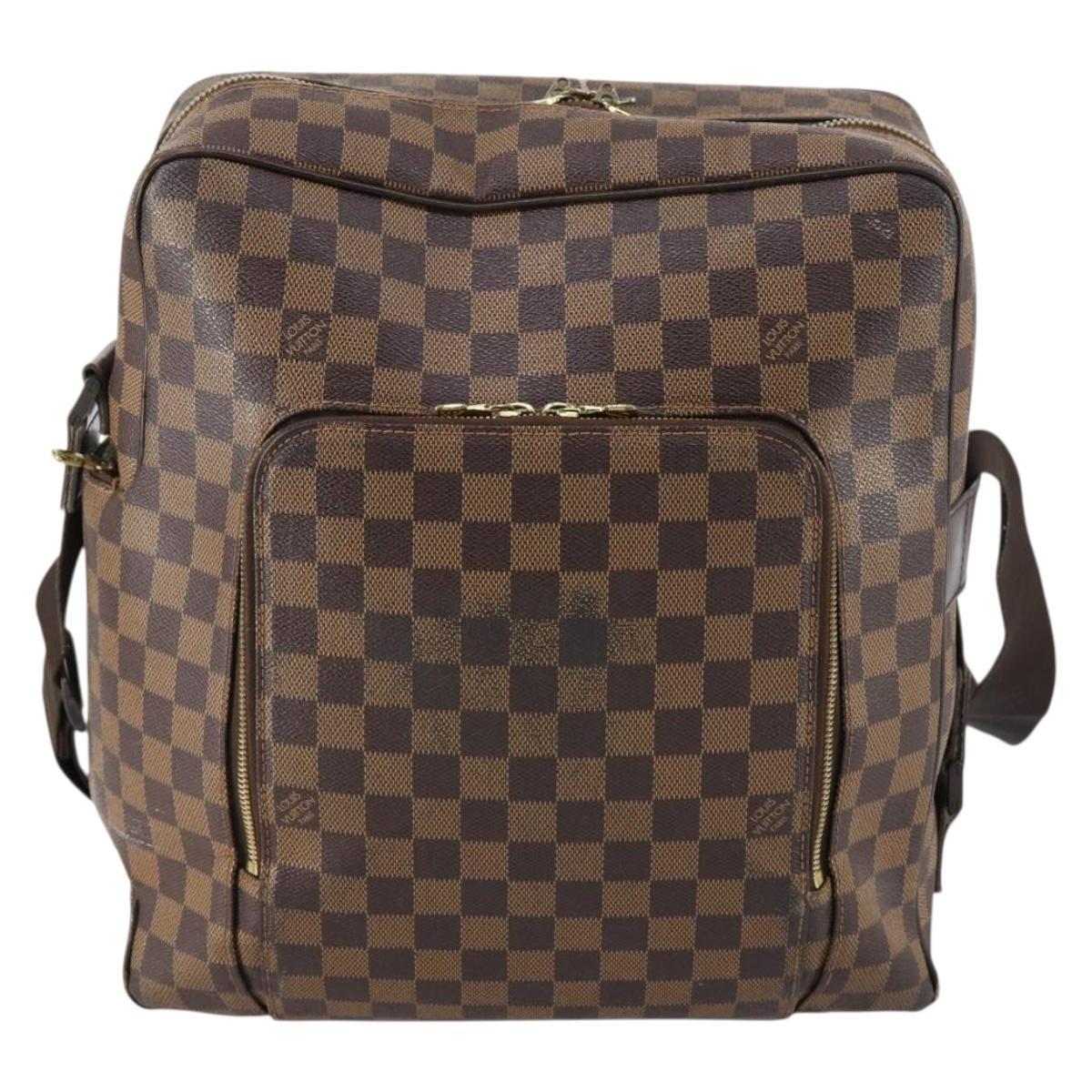 LOUIS VUITTON Damier Ebene Olaf GM Shoulder Bag N41440 LV Auth BA7008