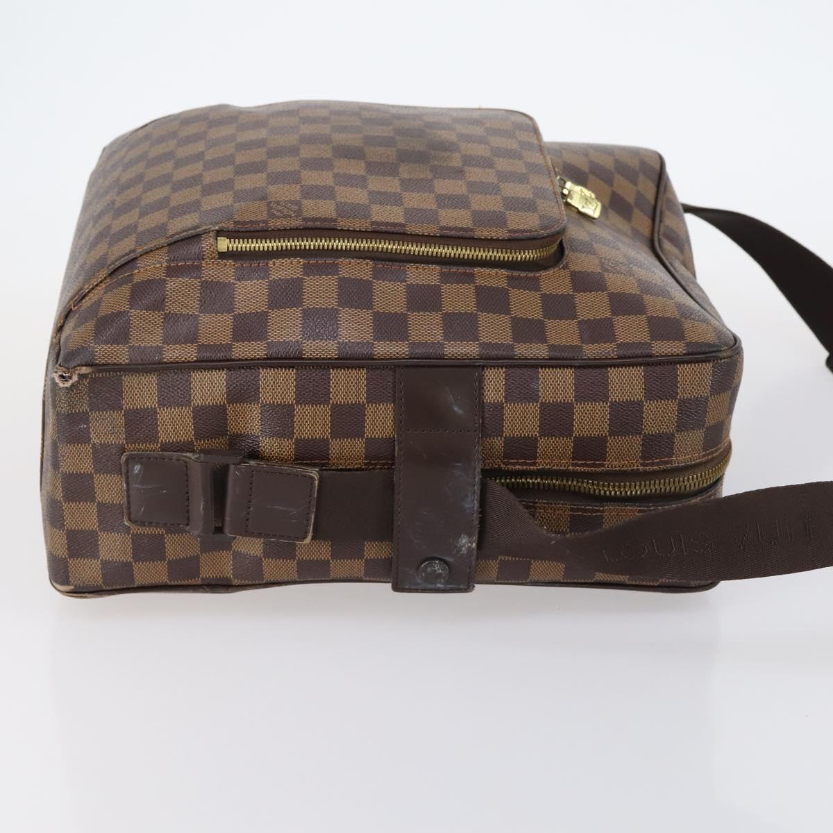 LOUIS VUITTON Damier Ebene Olaf GM Shoulder Bag N41440 LV Auth BA7008