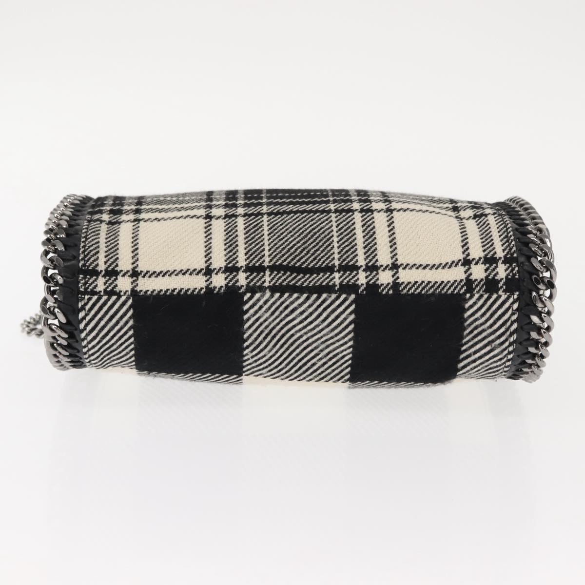 Stella MacCartney Chain Falabella Bag Polyester 2way Black 371223 Auth BA7040