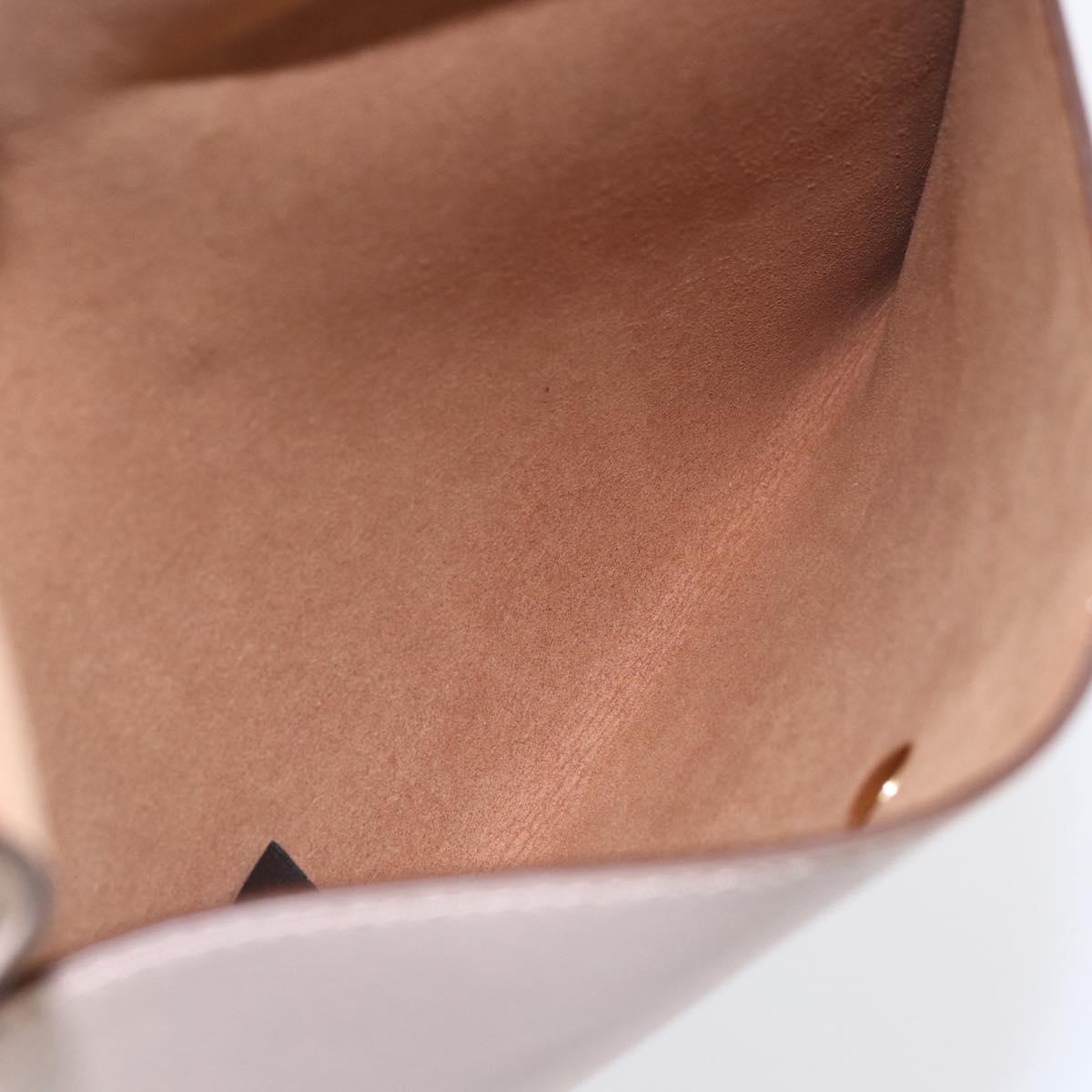 Stella MacCartney Tote Bag Leather Beige 502793 Auth BA7042