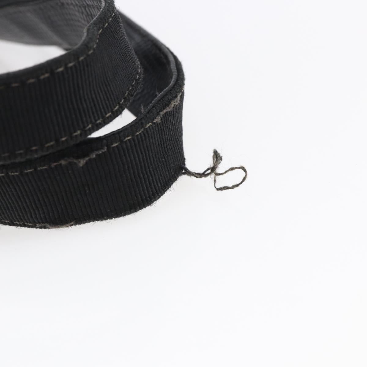 Salvatore Ferragamo Vala Shoulder Bag Leather Black Gold Auth BA7064