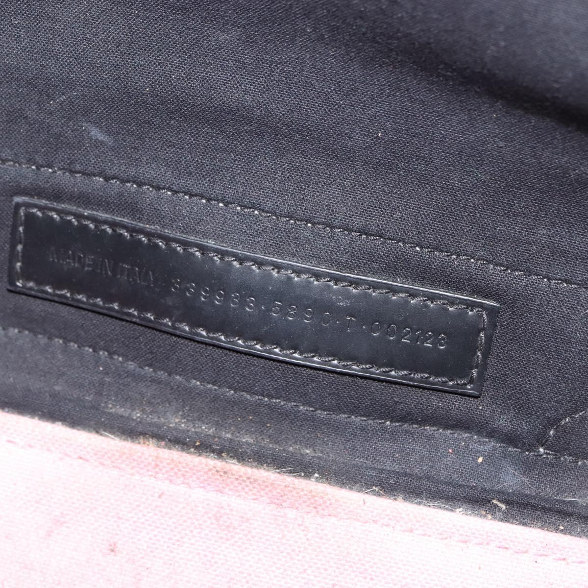 BALENCIAGA Cabas S Hand Bag Canvas Pink Auth BA7091