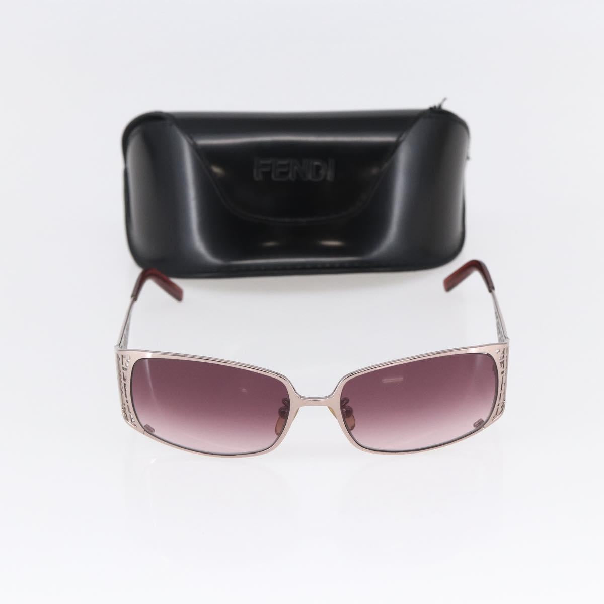 FENDI Sunglasses Plastic Pink Auth BA7101