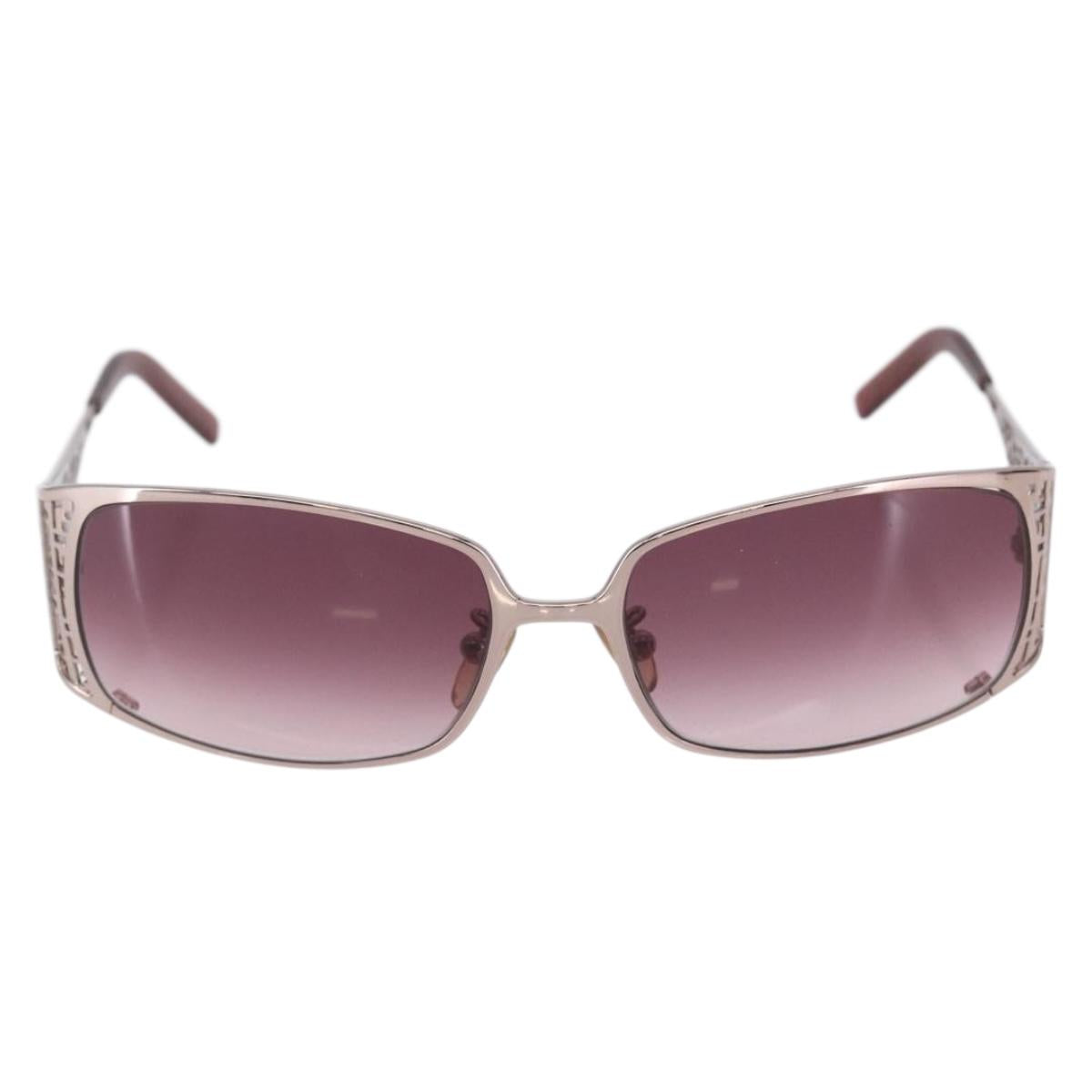 FENDI Sunglasses Plastic Pink Auth BA7101