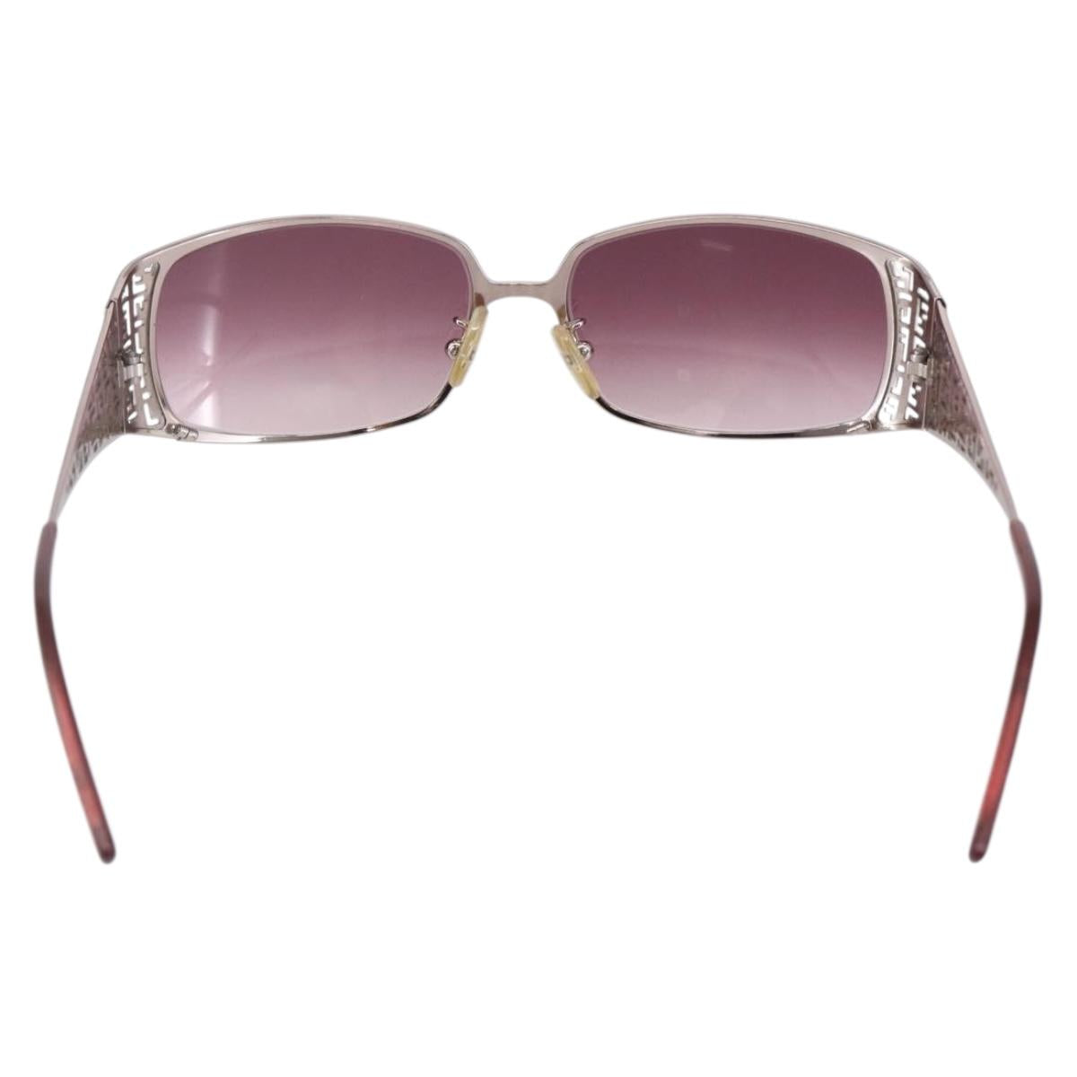 FENDI Sunglasses Plastic Pink Auth BA7101