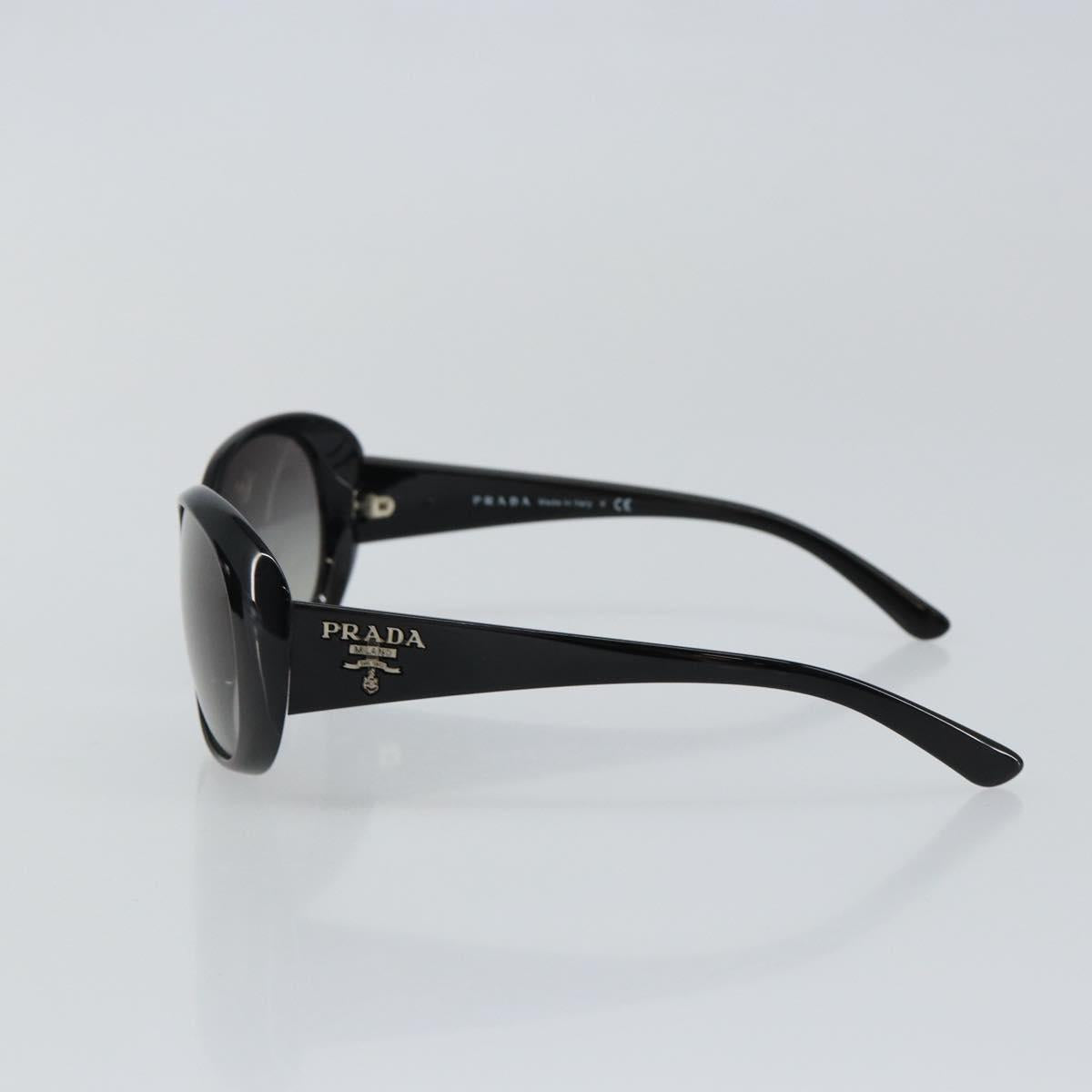 PRADA Sunglasses Plastic Black Auth BA7102