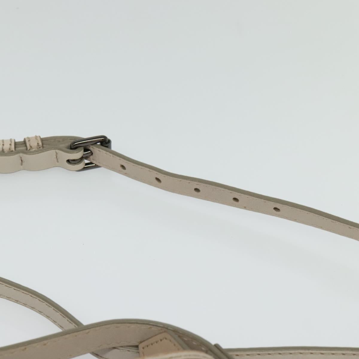 BURBERRY Nova Check Shoulder Bag PVC Khaki Auth BA711