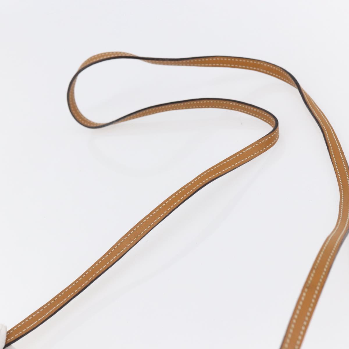 GUCCI Micro GG Supreme Shoulder Bag PVC Beige Gold 007 89 1113 Auth BA7112