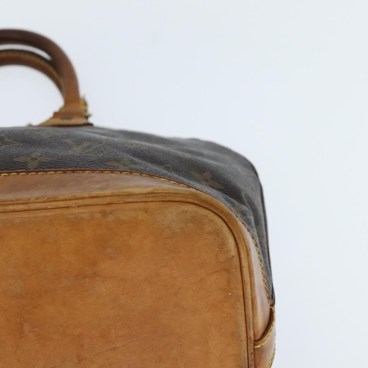 LOUIS VUITTON Monogram Alma Hand Bag M51130 LV Auth BA7155