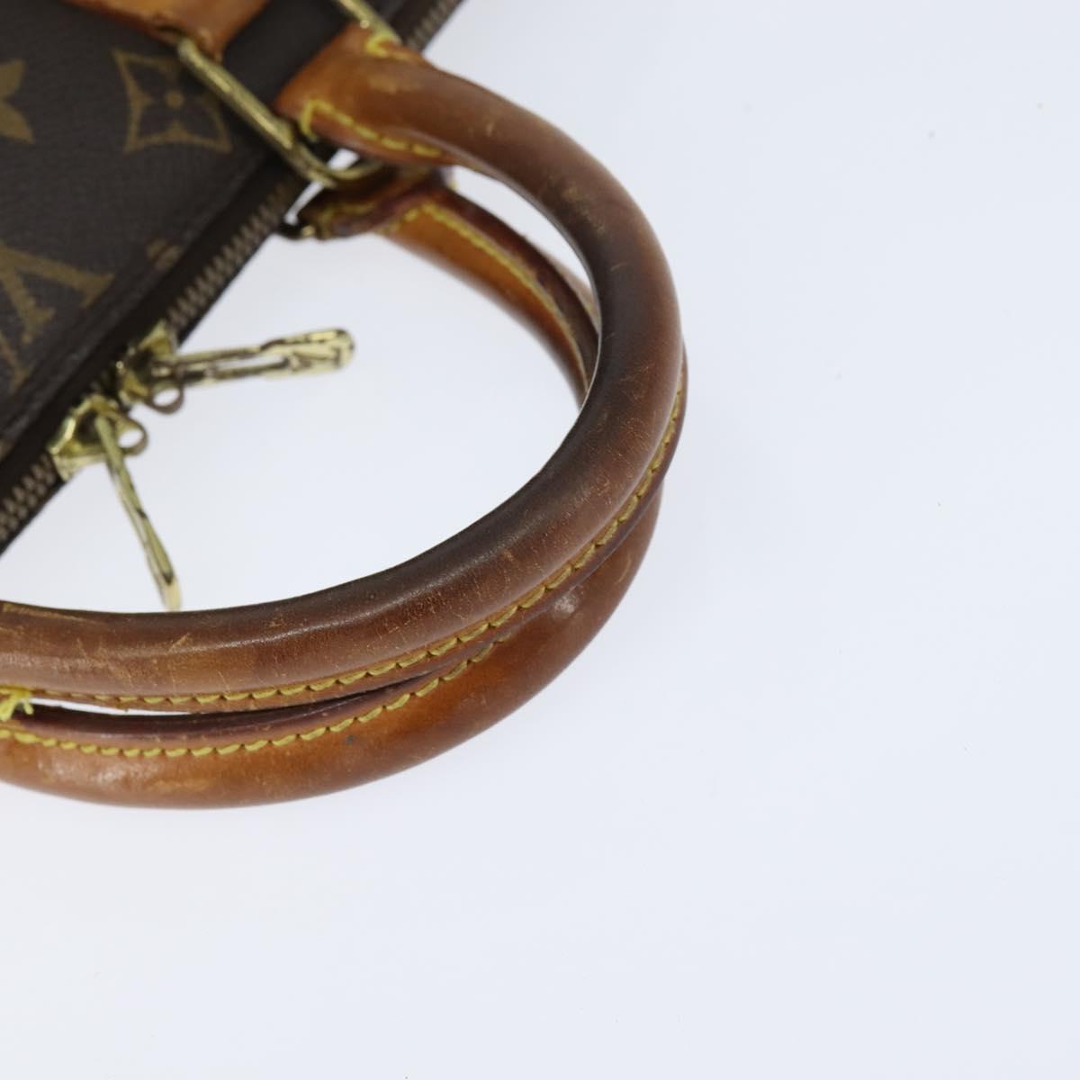 LOUIS VUITTON Monogram Alma Hand Bag M51130 LV Auth BA7156