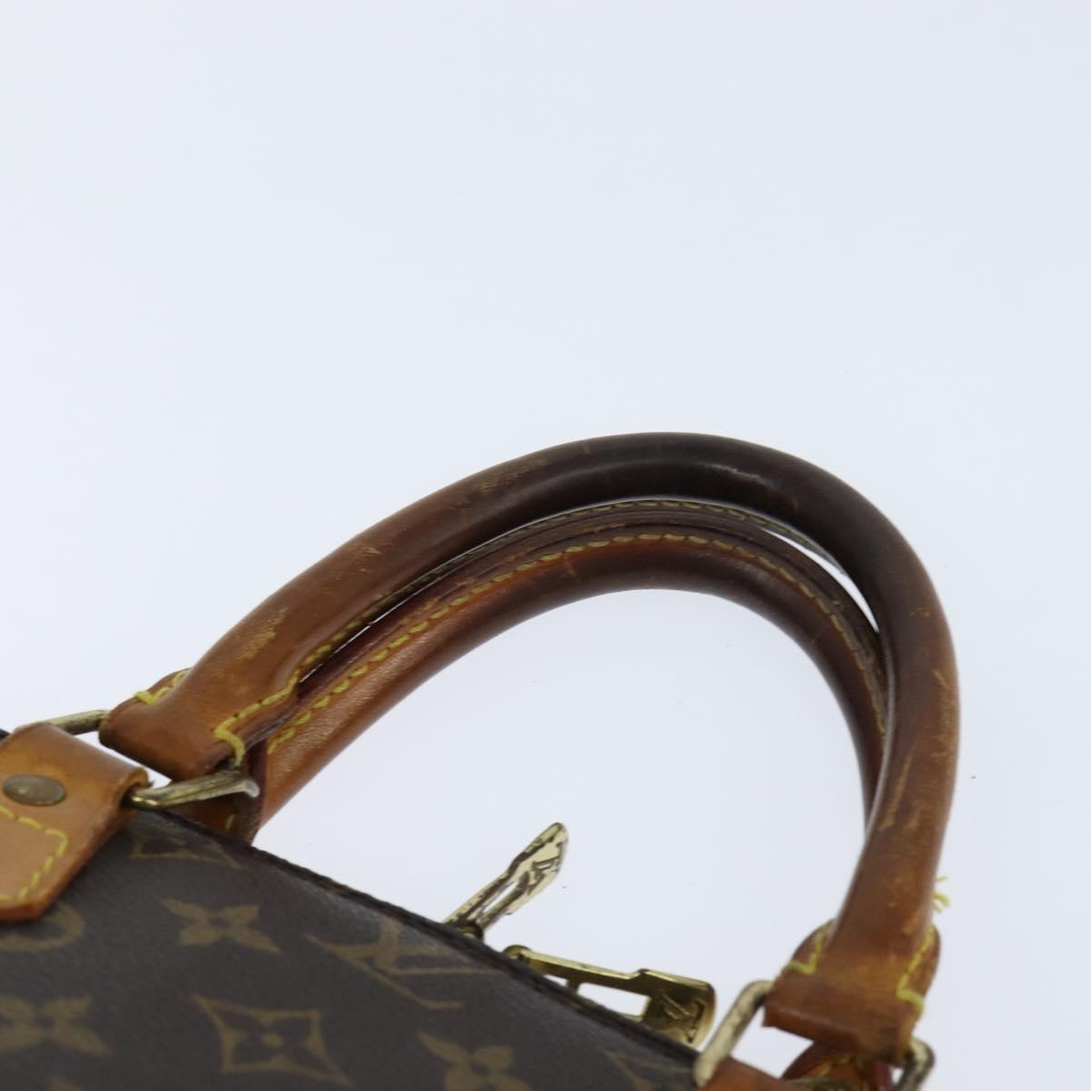 LOUIS VUITTON Monogram Alma Hand Bag M51130 LV Auth BA7156
