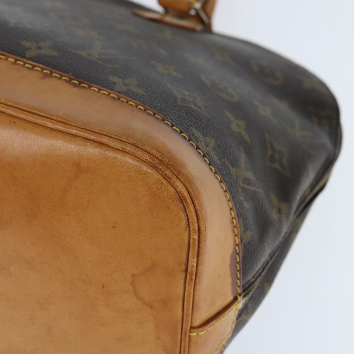 LOUIS VUITTON Monogram Alma Hand Bag M51130 LV Auth BA7158