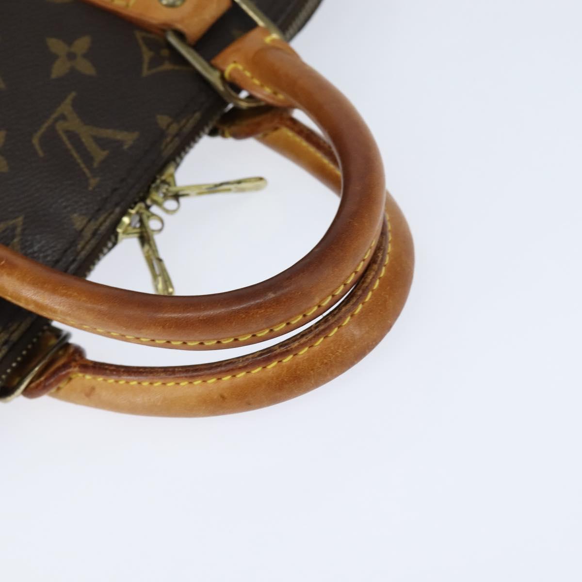 LOUIS VUITTON Monogram Alma Hand Bag M51130 LV Auth BA7158