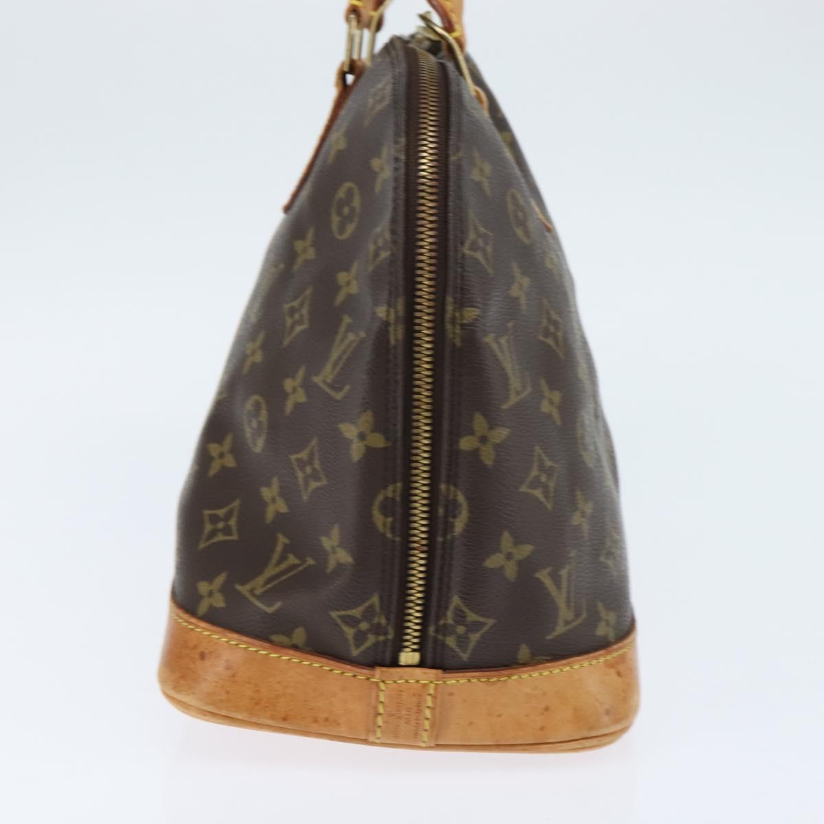 LOUIS VUITTON Monogram Alma Hand Bag M51130 LV Auth BA7160
