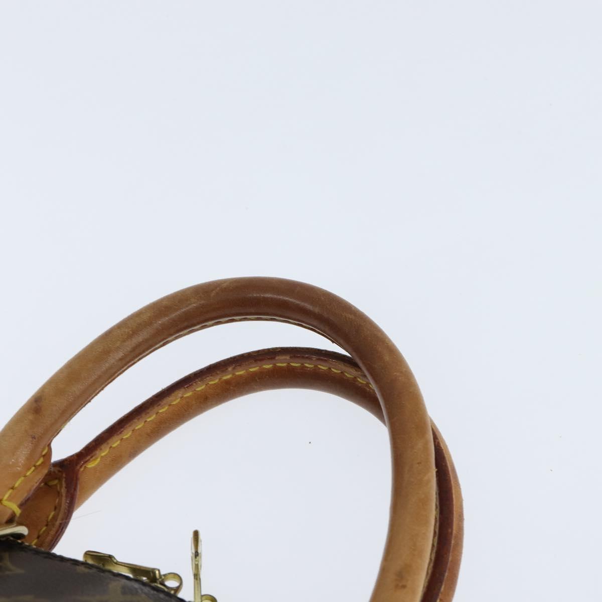 LOUIS VUITTON Monogram Alma Hand Bag M51130 LV Auth BA7160