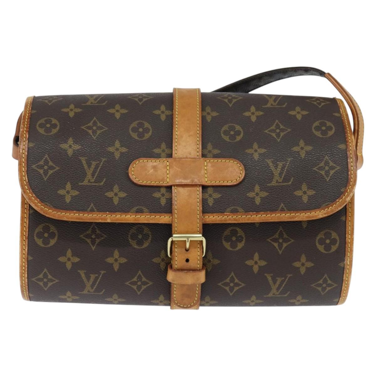 LOUIS VUITTON Monogram Marne Shoulder Bag M51369 LV Auth BA7162