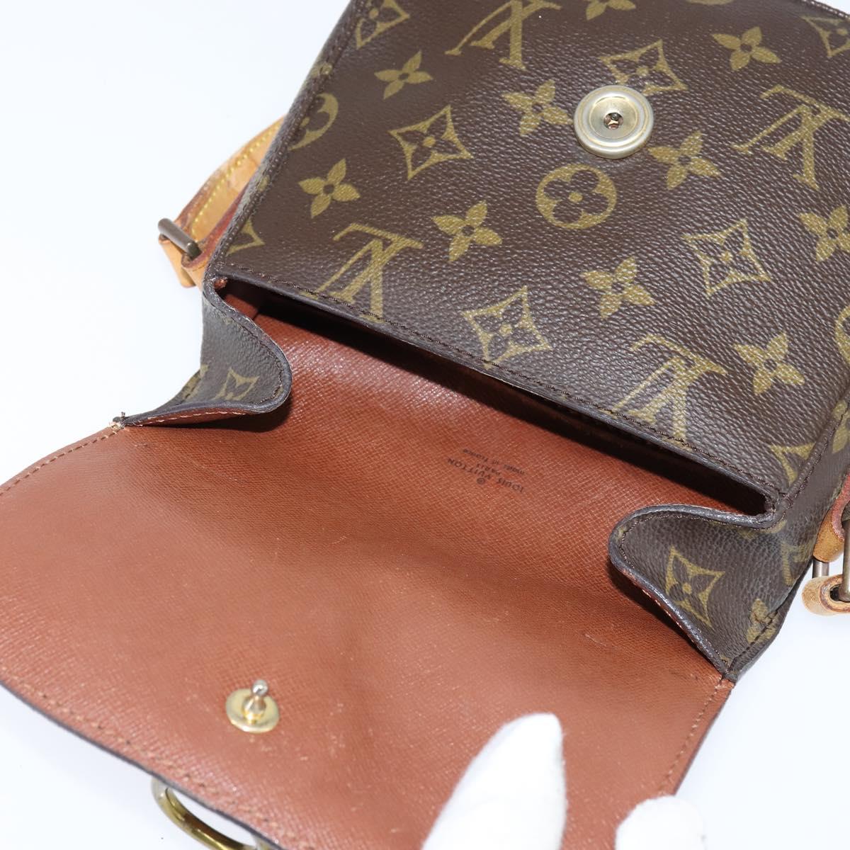 LOUIS VUITTON Monogram Saint Cloud PM Shoulder Bag M51244 LV Auth BA7165