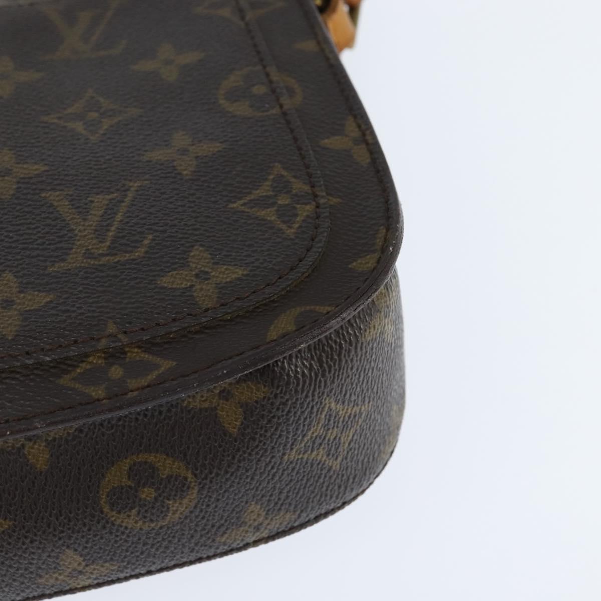 LOUIS VUITTON Monogram Saint Cloud MM Shoulder Bag M51243 LV Auth BA7166