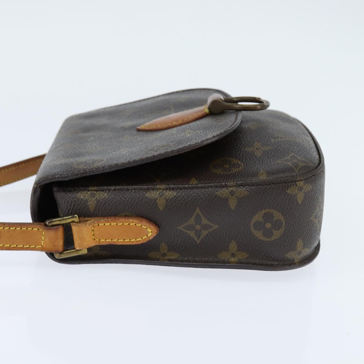 LOUIS VUITTON Monogram Saint Cloud MM Shoulder Bag M51243 LV Auth BA7166