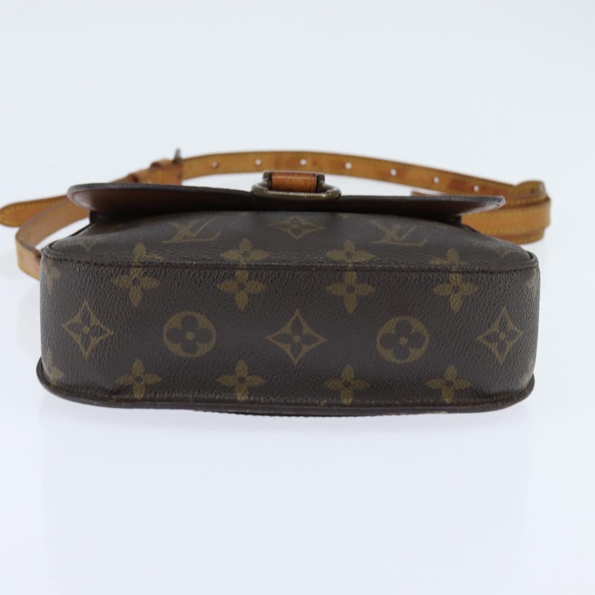 LOUIS VUITTON Monogram Saint Cloud MM Shoulder Bag M51243 LV Auth BA7166