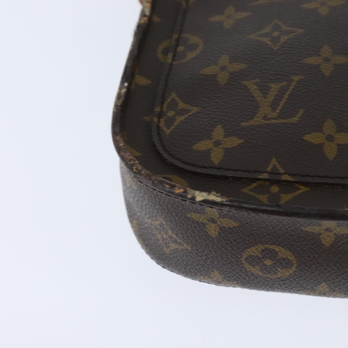 LOUIS VUITTON Monogram Saint Cloud MM Shoulder Bag M51243 LV Auth BA7167