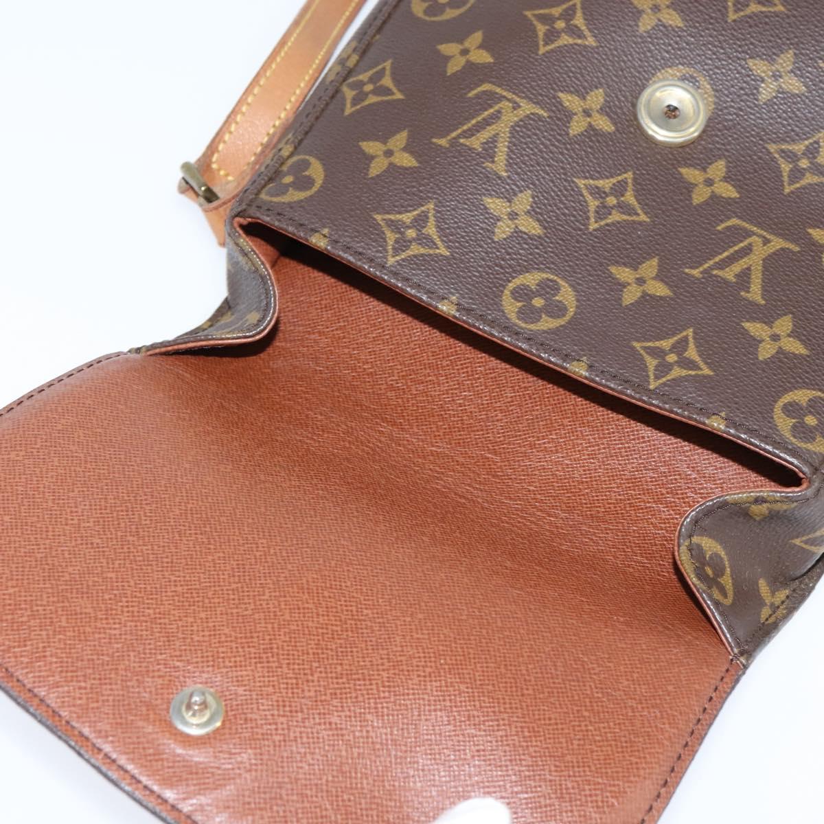 LOUIS VUITTON Monogram Saint Cloud MM Shoulder Bag M51243 LV Auth BA7167