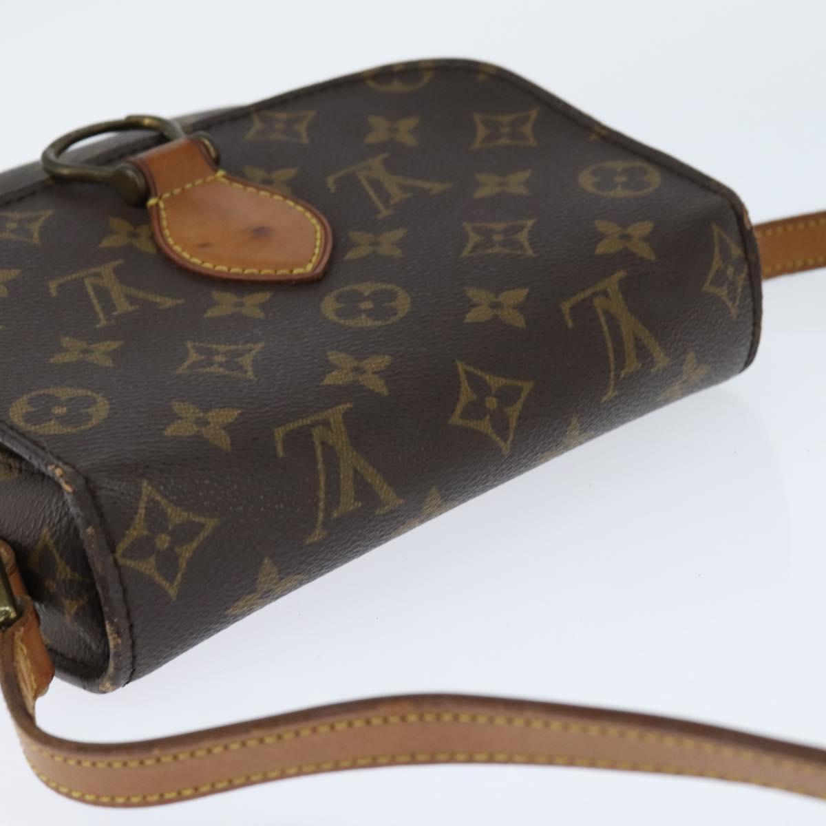 LOUIS VUITTON Monogram Saint Cloud MM Shoulder Bag M51243 LV Auth BA7167
